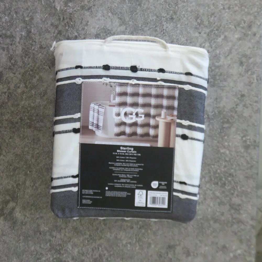 UGG shower curtain Sterling 72